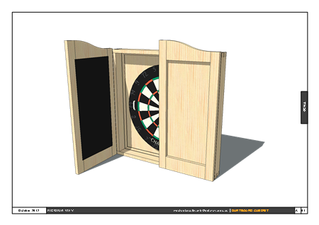 Diy Woodworking Plans Dart Board Cabinet Pdf Download Bavarian